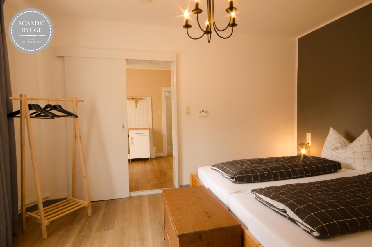 Ferienwohnung Scandic Hygge Bevern Im Weserbergland Esterno foto