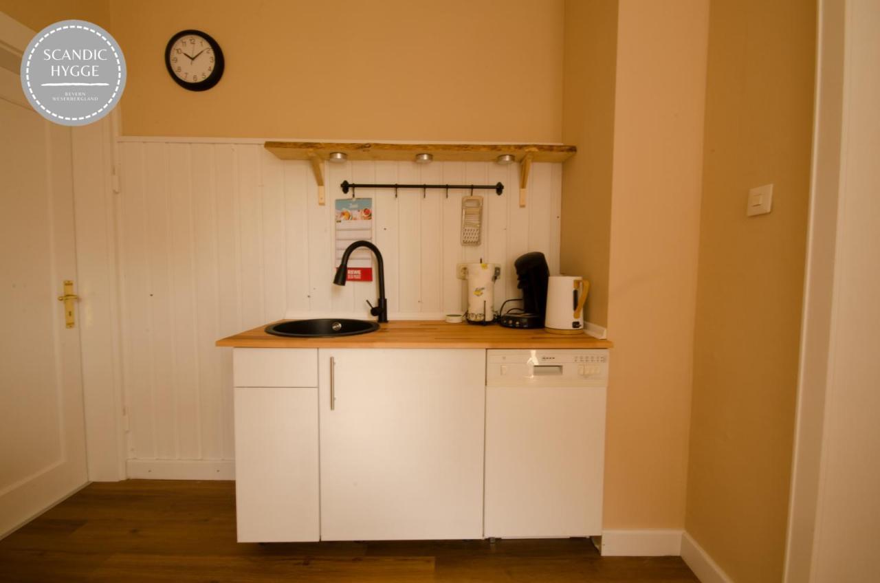Ferienwohnung Scandic Hygge Bevern Im Weserbergland Esterno foto