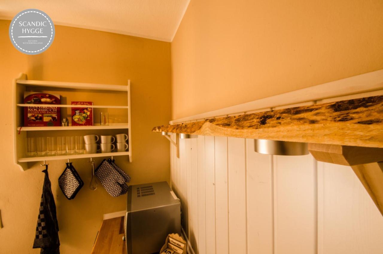 Ferienwohnung Scandic Hygge Bevern Im Weserbergland Esterno foto