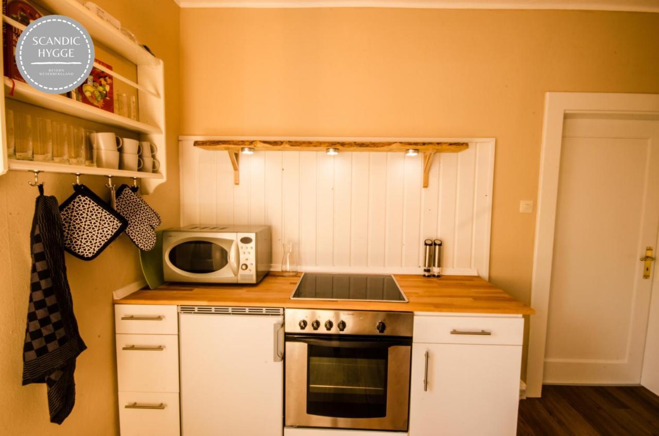 Ferienwohnung Scandic Hygge Bevern Im Weserbergland Esterno foto