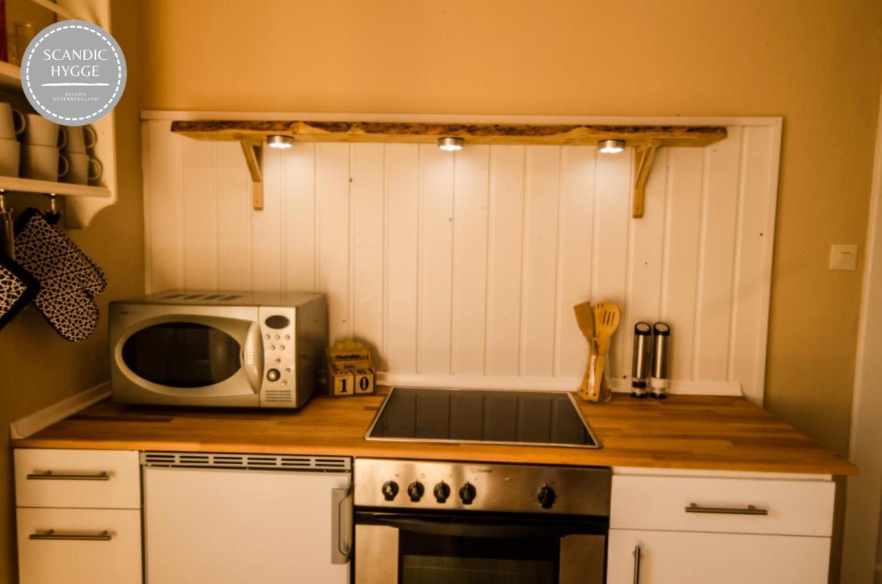 Ferienwohnung Scandic Hygge Bevern Im Weserbergland Esterno foto