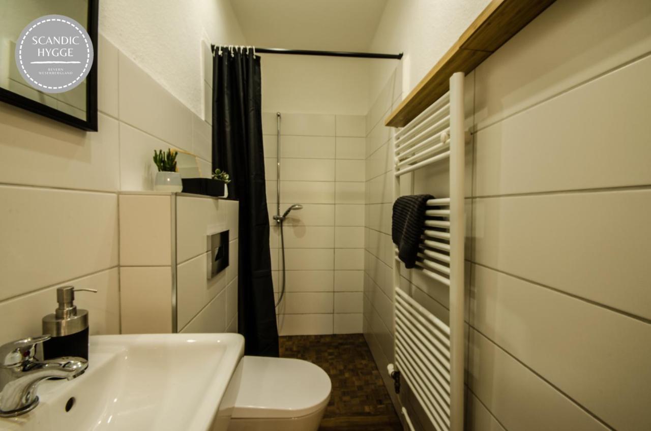 Ferienwohnung Scandic Hygge Bevern Im Weserbergland Esterno foto