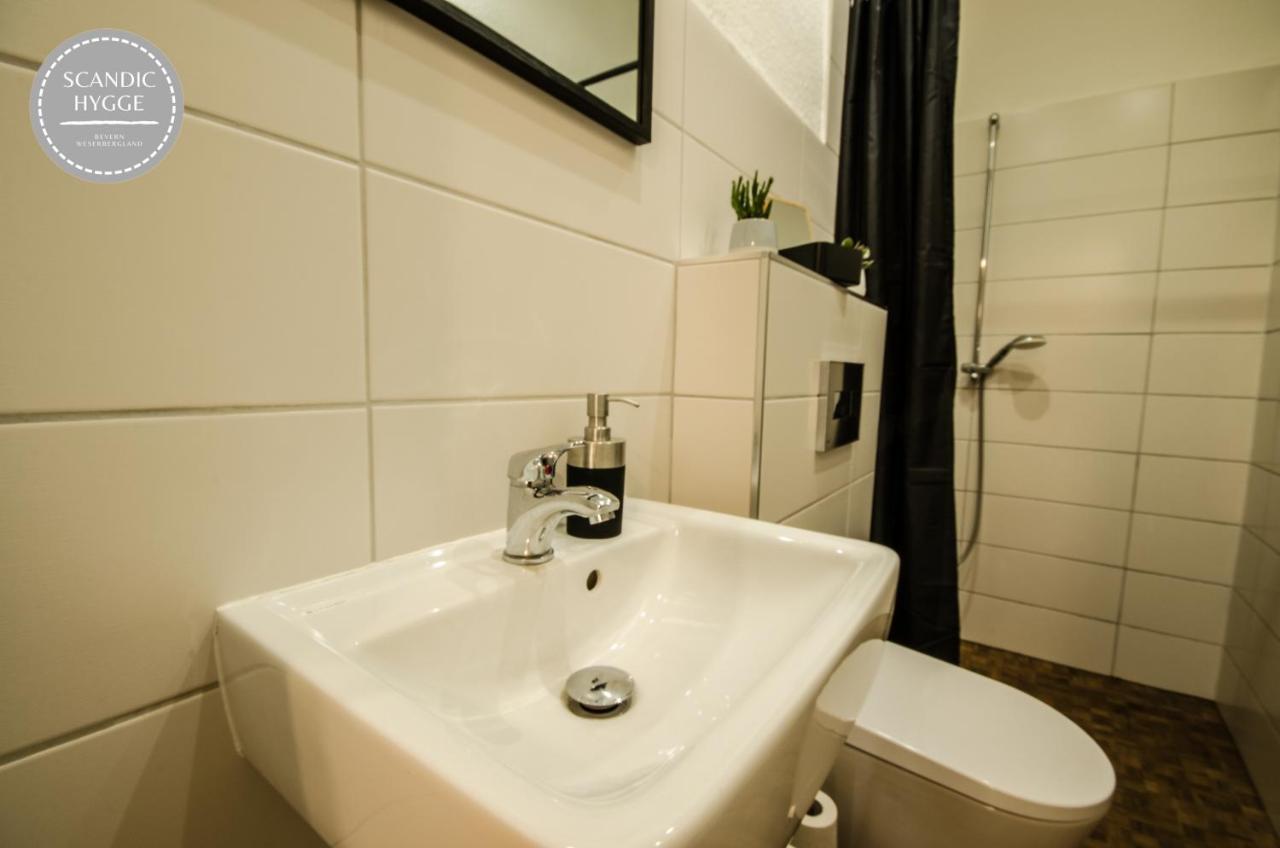Ferienwohnung Scandic Hygge Bevern Im Weserbergland Esterno foto