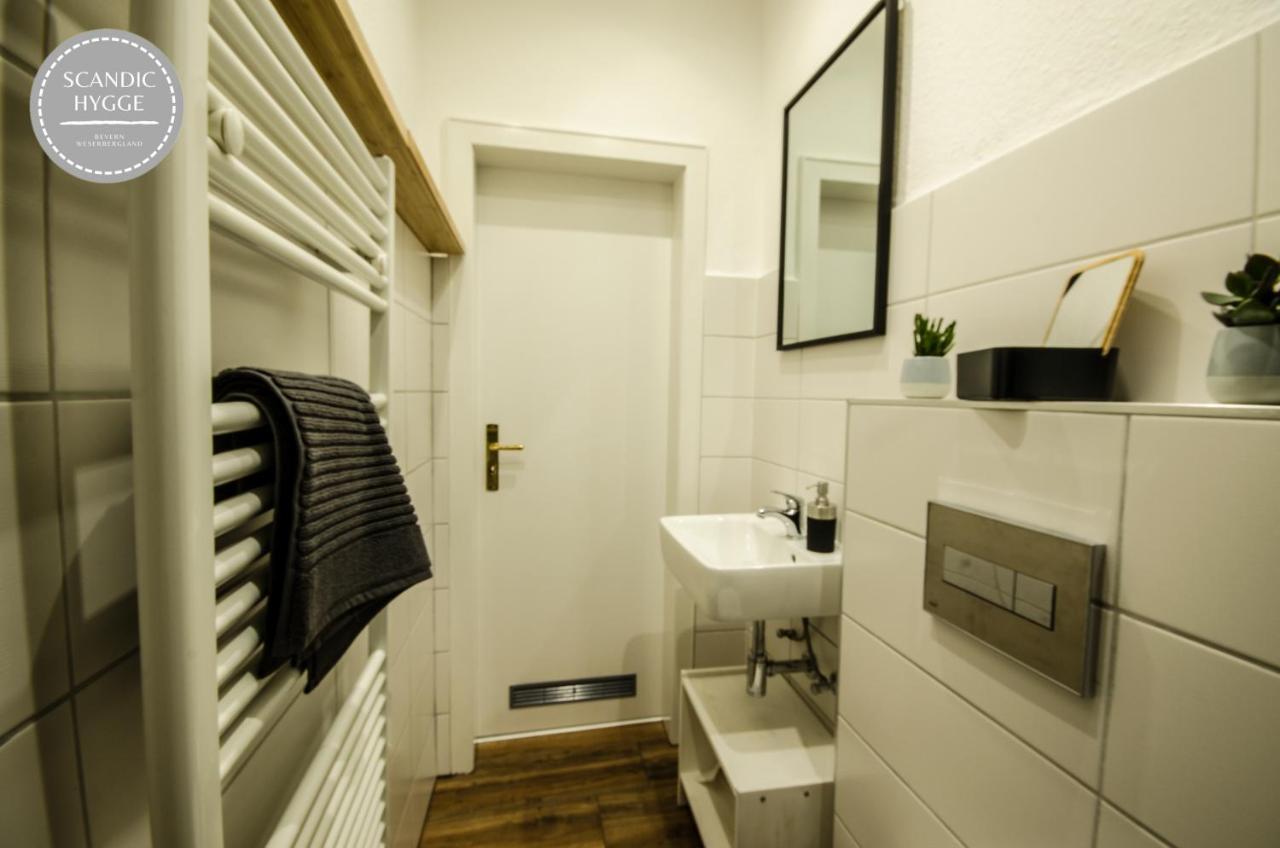 Ferienwohnung Scandic Hygge Bevern Im Weserbergland Esterno foto