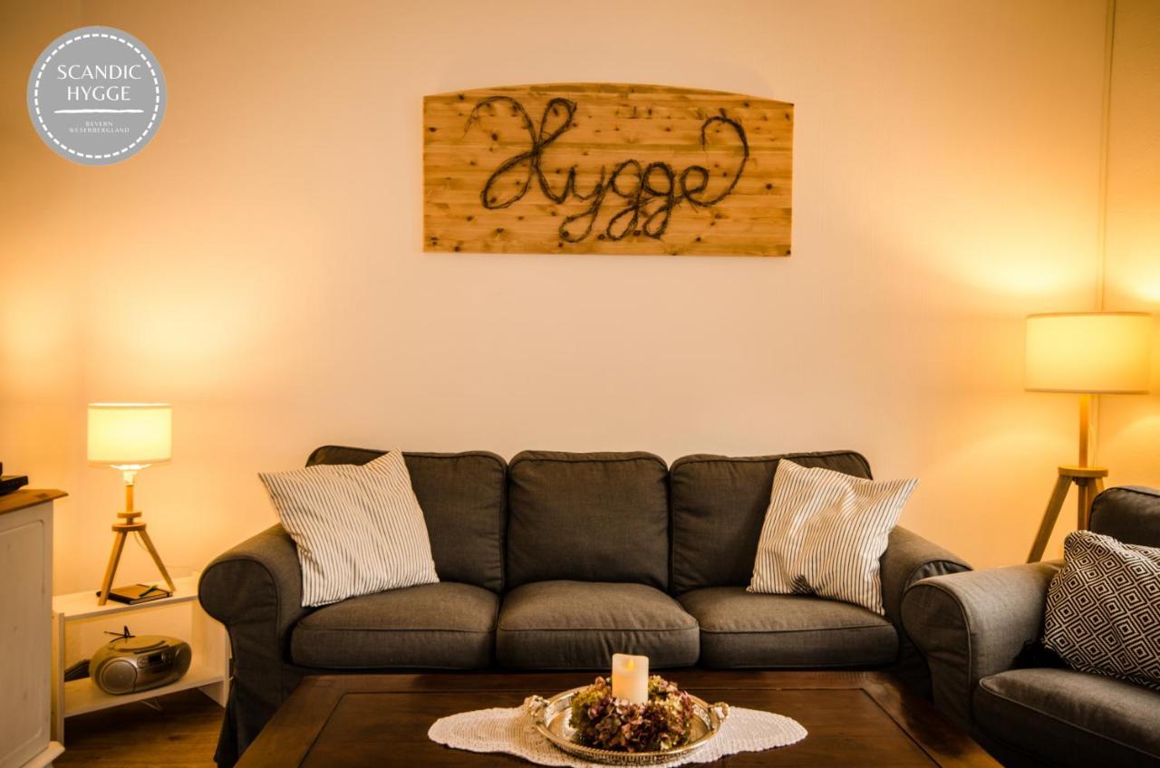 Ferienwohnung Scandic Hygge Bevern Im Weserbergland Esterno foto